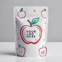 Sachets refermables personnalisés en direct d'usine pour aliments pour animaux de compagnie, sucre, chewing-gum, bonbons acidulés, bonbons aux noix, biscuits, emballage de bonbons