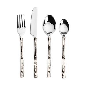 Ensemble de couverts en acier inoxydable à succès avec manche torsadé pour la maison, ensemble de couverts de qualité supérieure avec polissage miroir au meilleur prix - Product Image 1