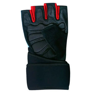 Nuevos GUANTES DE Fitness de cuero de moda personalizados para entrenamiento, levantamiento de pesas, medio dedo, deportes, culturismo, gimnasio, guantes de fitness - Product Image 5