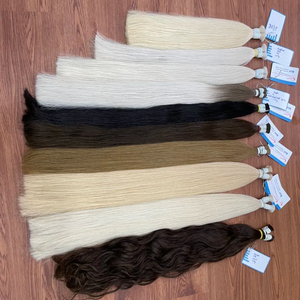 Offre Spéciale Cheveux Thanh An 100% Remy Vietnamiens en Vrac Toutes Couleurs Luxe Sans Trame 100g Longueur Maximale Teints - Product Image 1