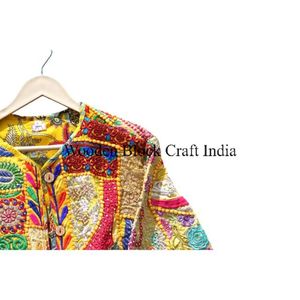 Vêtements pour femmes, nouvelle collection en gros, veste brodée fluorescente, kimono surdimensionné d'hiver, robe longue/veste - Product Image 2