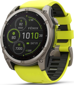 นาฬิกาสมาร์ทวอทช์ Fenix 8 51 มม. รุ่น Solar Sapphire Titanium GPS กันน้ำ ระบบ IOS ของแท้จากโรงงาน - Product Image 3