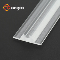 Diffuseur de lumière en PMMA givré, lentille optique en polycarbonate pour LED, couvercle de lentille LED, diffuseur LED à 30, 45, 60, 90 degrés, éclairage extérieur