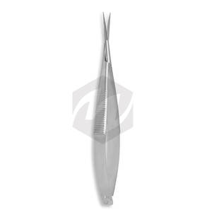 Micro tijeras personalizadas rectas afiladas 120mm 4,34 pulgadas Micro tijera laboratorio quirúrgico disección uso instrumentos médicos - Product Image 6