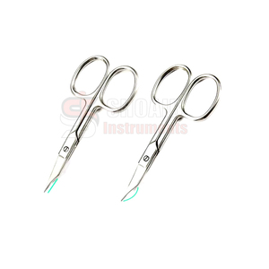 Ciseaux à cuticules Extra Fine coupe-cuticules pour manucure et pédicure Curvws lame pointe pointue Nail Art beauté ongles fournitures outils - Product Image 5