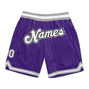 Pantalones cortos de baloncesto para hombre personalizados 100% poliéster cintura elástica patrón sólido servicio OEM disponible para uso en equipo - Product Image 1