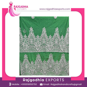 Nuevo Vestido Africano Estilo George con Cuentas, Ropa de Verano para Adultos con Pañuelo a Juego, Precio al por Mayor - Product Image 2