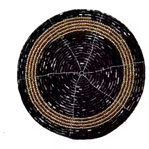 Multi Colors Beaded <b>Coaster</b> 4 Inch Eco-Friendly Handmade American Classic Style Topmost Superior Quality Budget Friendly - Product Image 6