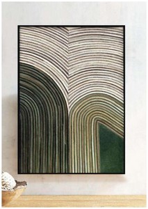 Indian Supplier HIgh Quality Leather Patch Wall Art Hand-Painted <b>Framed</b> and Handmade <b>for</b> Elegant Room Decoration at Good Price - Product Image 6
