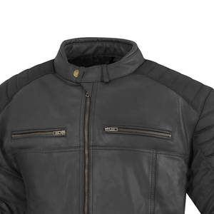 Chaquetas de motorista para hombre con cuello levantado disponibles a un precio asequible/Venta caliente Chaquetas de motorista para hombre de buena calidad al precio más bajo - Product Image 2
