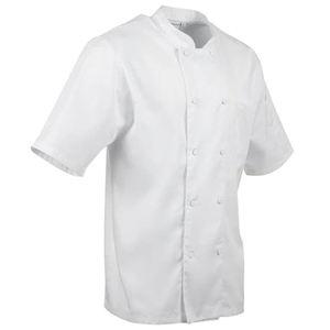 Ropa culinaria de algodón de caballero medieval cosida a mano Abrigos de chef en técnica de costura artesanal textil y de tela - Product Image 1