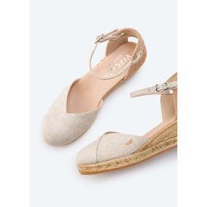 Pubol in tela in edizione limitata espadrillas sandali Premium con elegante Design a zeppa - Product Image 5