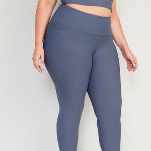 Top Selling Women's Gym Workout <b>Leggings</b> High Quality Spandex/Nylon Elastic Waist Adult Size Comfortable Breathable Knitted - Product Image 2