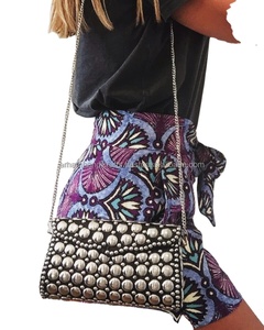 Bolso y Caja con diseño de mosaico hecho a mano para mujer, artesanías de lujo para fiestas nocturnas, precio al por mayor - Product Image 1