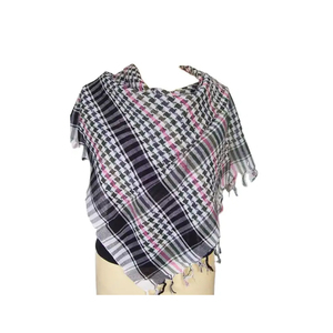 Bufanda estampada de algodón con diseño personalizado para hombre, diseño elegante árabe de otoño multicolor y diseño multicolor - Product Image 1