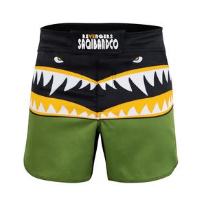 การฝึกอบรมว่ายน้ําสั้นระเหิดกระดานสั้นบุรุษกิกบ็อกซิ่งกางเกงขาสั้นและกางเกงขาสั้นมวยไทย MMA - Product Image 2