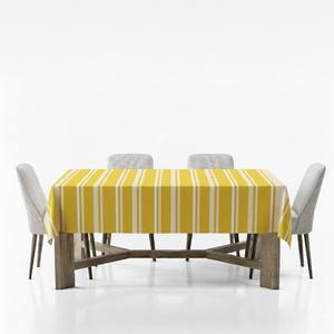 Mantel de Algodón de Tejido Resistente, Ideal para Decoración de Mesa de Comedor, Decoración de Temporada, Reuniones Familiares - Product Image 2