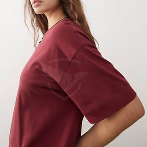Camiseta extragrande de talla grande más popular Camiseta extragrande de nuevo estilo hecha a medida Camiseta extragrande con cuello redondo - Product Image 3