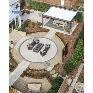 Personalizado Bioclimatik Pérgola impermeable al aire libre retráctil Louvre Motorizzata10 X 12 Pérgola - Product Image 3