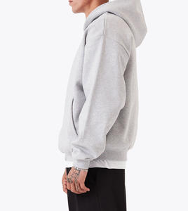 Sweat à capuche pour homme avec poignets élastiques, tendance, pour l'hiver, vente en gros, tissu chaud, doux et confortable, streetwear d'hiver pour homme - Product Image 6