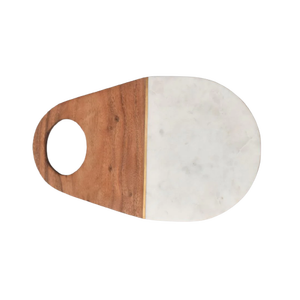 Planche à découper personnalisée en matériau naturel Planche à découper de cuisine personnalisée Planche à découper en bois et bambou bon marché avec poignée - Product Image 6