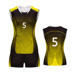 Пакистанский изготовленный на заказ лучший материал без рукавов для команды носить волейбольные майки и короткие разные цвета.