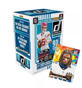 เพิ่งมาถึง! กล่องบลาสเตอร์ฟุตบอล Panini Donruss 6 แพ็ค ปี 2025 พร้อมจำหน่ายสำหรับผู้ซื้อขายส่ง - Product Image 1