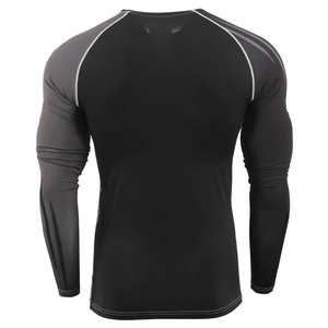 OEM Custom Men's Long Sleeve MMA Surf Rash Guard Gym <b>Clothing</b> UPF 50 Sublimation Printed Breathable Eco-Friendly Fitness <b>Swim</b> - Product Image 4