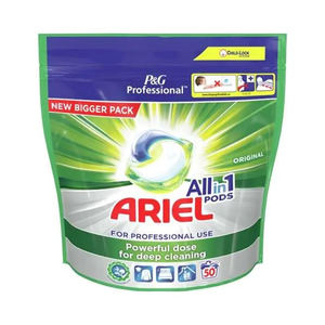 Para Ariel Smart Detergent Pack All-in-One Pods 32 Count con tecnología Enzyme Boost Deep Clean Bathroom Fabric Care - Product Image 2