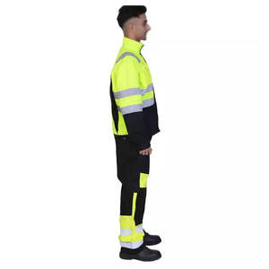 ชุด Hi-Vis-sSafety สีเขียวดำสินค้าใหม่ล่าสุดของคุณเอง - Product Image 4