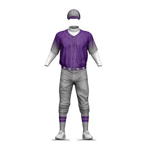 Ensembles d'uniformes de baseball sur mesure respirants en polyester 100% 2025 nouveaux vêtements d'équipe de conception - Product Image 2