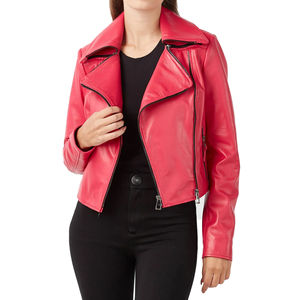 Wholesale Women's Jackets Fashion Wear <b>Genuine</b> Leather Jackets for Women Hot Selling Stylish Leather Jackets for Women - Product Image 1