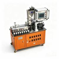 Extrudeuse à double vis R&D pour le compostage et la granulation des plastiques
