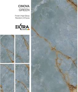 Azulejos de Porcelana Esmaltada con Acabado Verde Brillante de CINOVA - Product Image 1