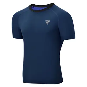 Rdx Gym T Shirt For Fitness Workouts On Wholesale - Premium Quality Customize Half Sleeve Sweat-Wicking Exercise T Shirt