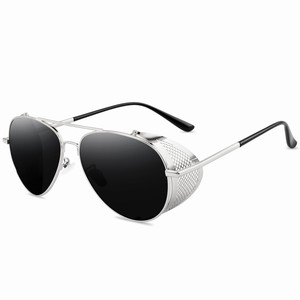 2026 Vintage Punk Sunglasses Men Metal Mirror Sun Glasses for Men Women Retro Personality <b>Eyewear</b> Eyeglass - Product Image 2