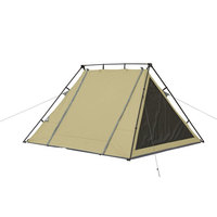 Tente de camping de luxe en toile de coton pour l'extérieur tente de luxe pour le salon nouveau design de tente de luxe de haute qualité pour le glamping