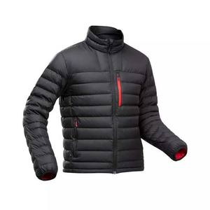 Chaqueta Acolchada con Capucha para Hombre a Precio Económico, Fabricada en Poliéster, Chaquetas de Plumón Extra Grandes para Hombre al por Mayor, Chaqueta Deportiva de Color Negro - Product Image 2