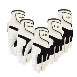 Gants de golf en peau de mouton à durée limitée OEM en cuir véritable sur mesure dernière conception de haute qualité en gros de haute qualité - Product Image 1