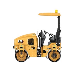 Compacteur à rouleaux Caterpillar CB2.7 à double tambour d'occasion au meilleur prix pour la construction de routes pour le compactage de l'asphalte et du sol - Product Image 3