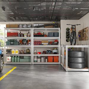 72인치 높이 x 35.55인치 너비 x 16인치 깊이 5단 조립 간편 조절 가능 고하중 선반 차고 선반 보관 선반 - Product Image 3