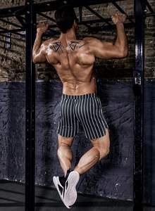 Nouveau short de sport d'été pour hommes pour la salle de sport Musculation Jogging Beach Fitness-Loose Casual Mesh Joggers Anti-Rides Caractéristique Solide - Product Image 3