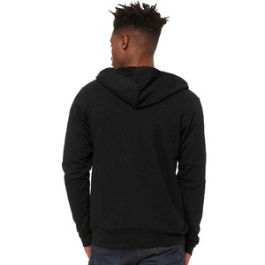 <b>Men</b> Fleece Casual Long Sleeve Sweatshirt with Kangaroo Pocket <b>White</b> <b>Zip</b> <b>Hoodies</b> for Man - Product Image 6