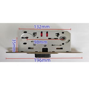 Corpo <span class=keywords><strong>Serratura</strong></span> a Mortasa Magnetica Standard Italiana Europea <span class=keywords><strong>AGB</strong></span> 35 50 60X90 per Porte in Legno - Product Image 2