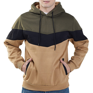 Sudaderas de invierno de gran tamaño de calidad superior unisex sudaderas con capucha personalizadas para hombre con bordado de patrón sólido cómodo - Product Image 4