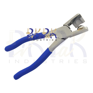 Pinces de formage synclastiques 3/4in taille 200mm avec ressort et poignées en mousse mate Lap Joint fabrication de bijoux pince de façonnage en métal - Product Image 4