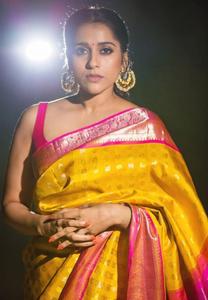 ÚLTIMO DISEÑADOR RICH PALLU Y JACQUARD TRABAJO SAREE - Product Image 5