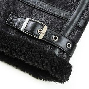 Veste en cuir vintage décontractée de conception personnalisée OEM pour hommes style extérieur moto veste en cuir PU pour hommes - Product Image 4