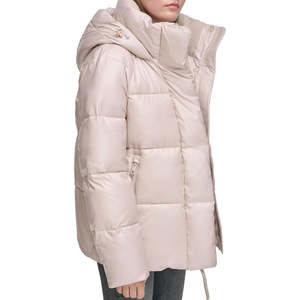 Chaqueta de Invierno Impermeable para Mujer, Diseño Nuevo, Chaqueta Cortavientos Informal de Alta Calidad, Tejido de Burbujas Cálido con Memoria, Nailon - Product Image 6