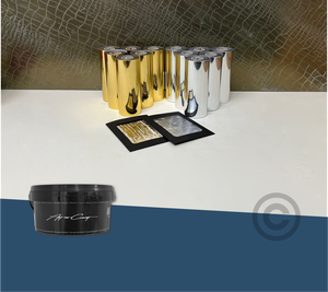 Darana Gold Home Interior Wall Decoration New Special Metallic Foil <b>Epoxy</b> <b>Floor</b> <b>Coating</b> Single Layer - Product Image 2